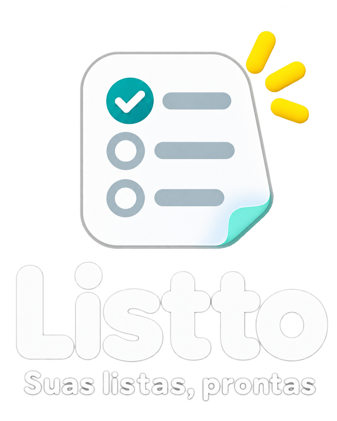 Listto. Suas listas, prontas.